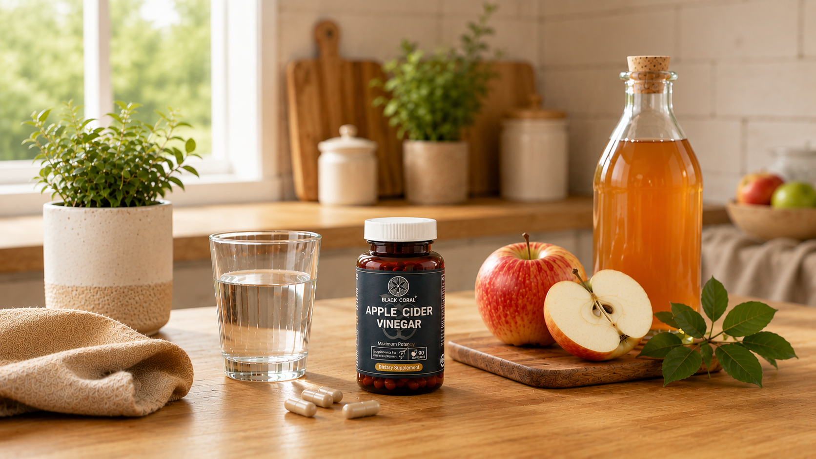 Apple Cider Vinegar Capsules for Digestive & Metabolic Support