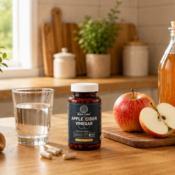 Apple Cider Vinegar Capsules for Digestive & Metabolic Support