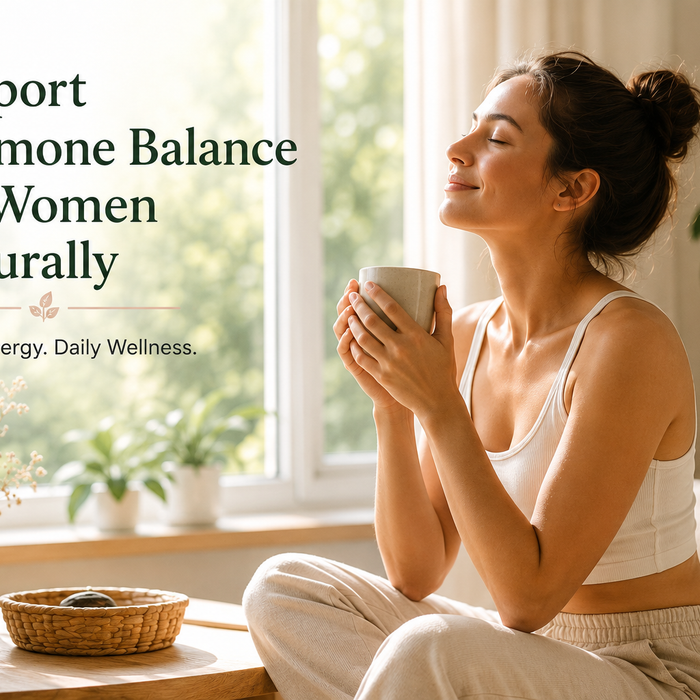 hormone balance for women morning wellness routine lifestyle calm energy