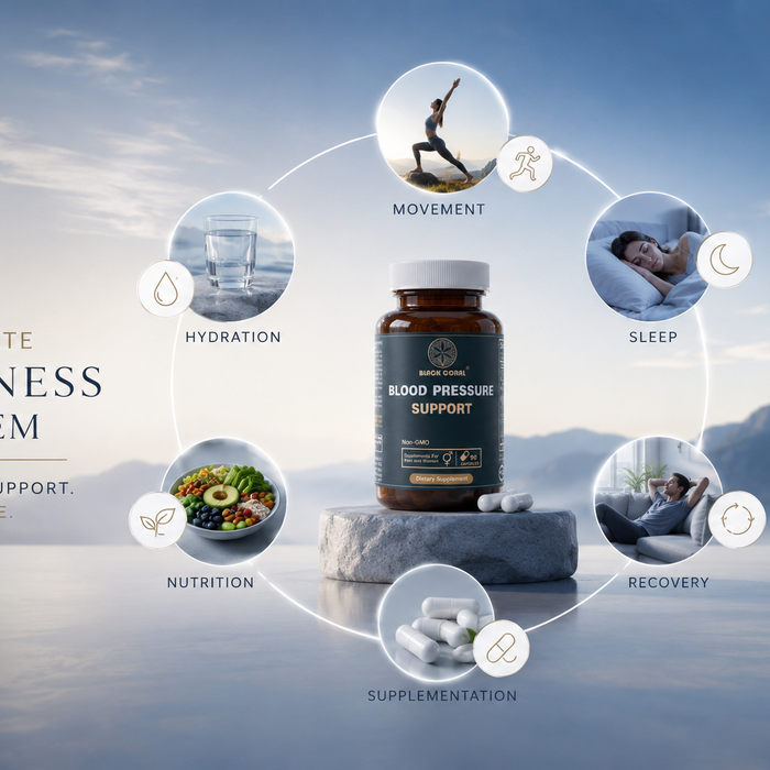 Blood Pressure Support & Everyday Cardiovascular Wellness | Black Coral