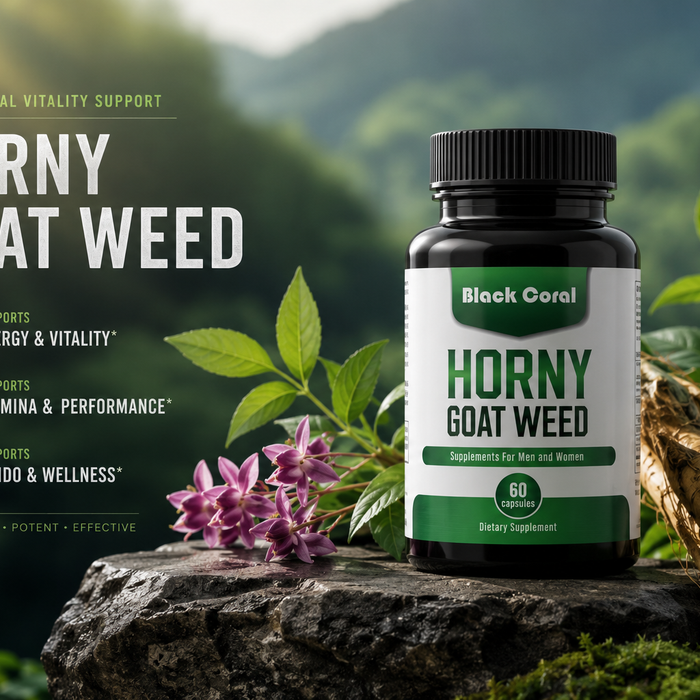Horny Goat Weed & Men's Vitality Wellness