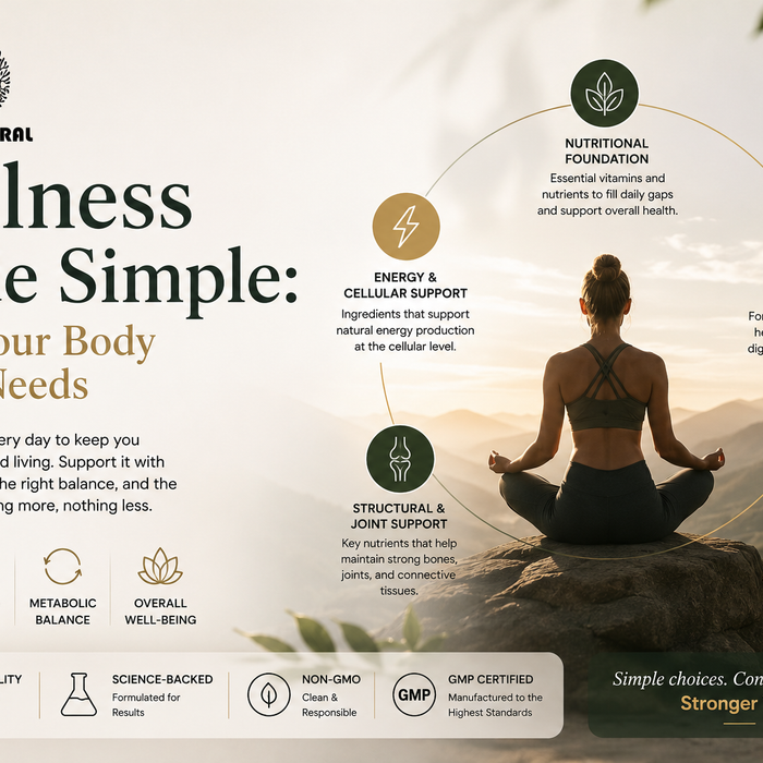 Wellness Made Simple: Daily Nutrition, Energy & Balance Guide