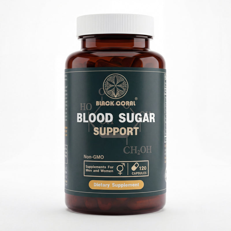 Blood Sugar Support Capsules - Black Coral