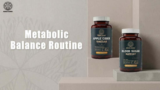 Black Coral metabolic balance supplements including apple cider vinegar and blood sugar support for daily wellness