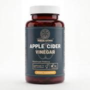 Black Coral Apple Cider Vinegar Capsules bottle front view dietary supplement for digestion and wellness support