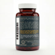 Black Coral Apple Cider Vinegar Capsules supplement facts label showing ingredients and nutrition information on bottle