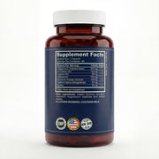 Black Coral Bedtime Weight Loss capsules bottle showing supplement facts panel with ingredient and nutrition details