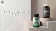 black coral mens vitality supplements including tongkat ali and horny goat weed for energy testosterone and performance support