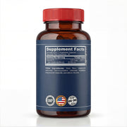 Black Coral Vitamin D3 bottle showing supplement facts panel with 5000 IU vitamin D content