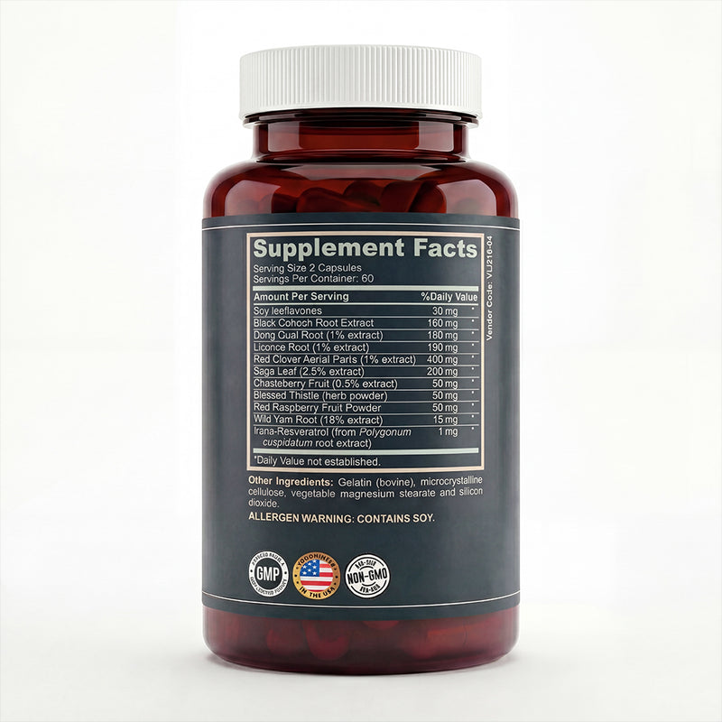Women’s Support Capsules - Black Coral